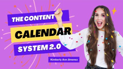 The Content Calendar System 2.0