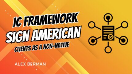 Ic Framework - Sign American Clients As A Non-Native