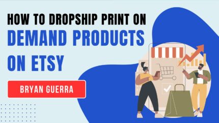 How To Dropship Print On Demand Products On Etsy