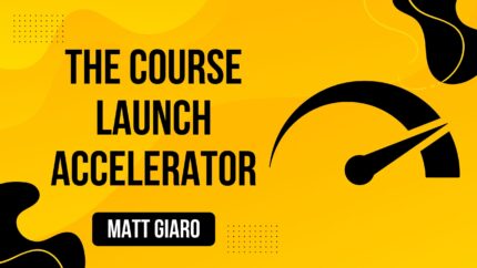 The Course Launch Accelerator