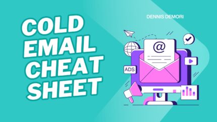 Cold Email Cheat Sheet