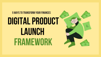 Yellow And Green Bold Money Blog Banner